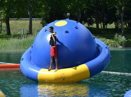 Jeux soucoupe adulte aquatique